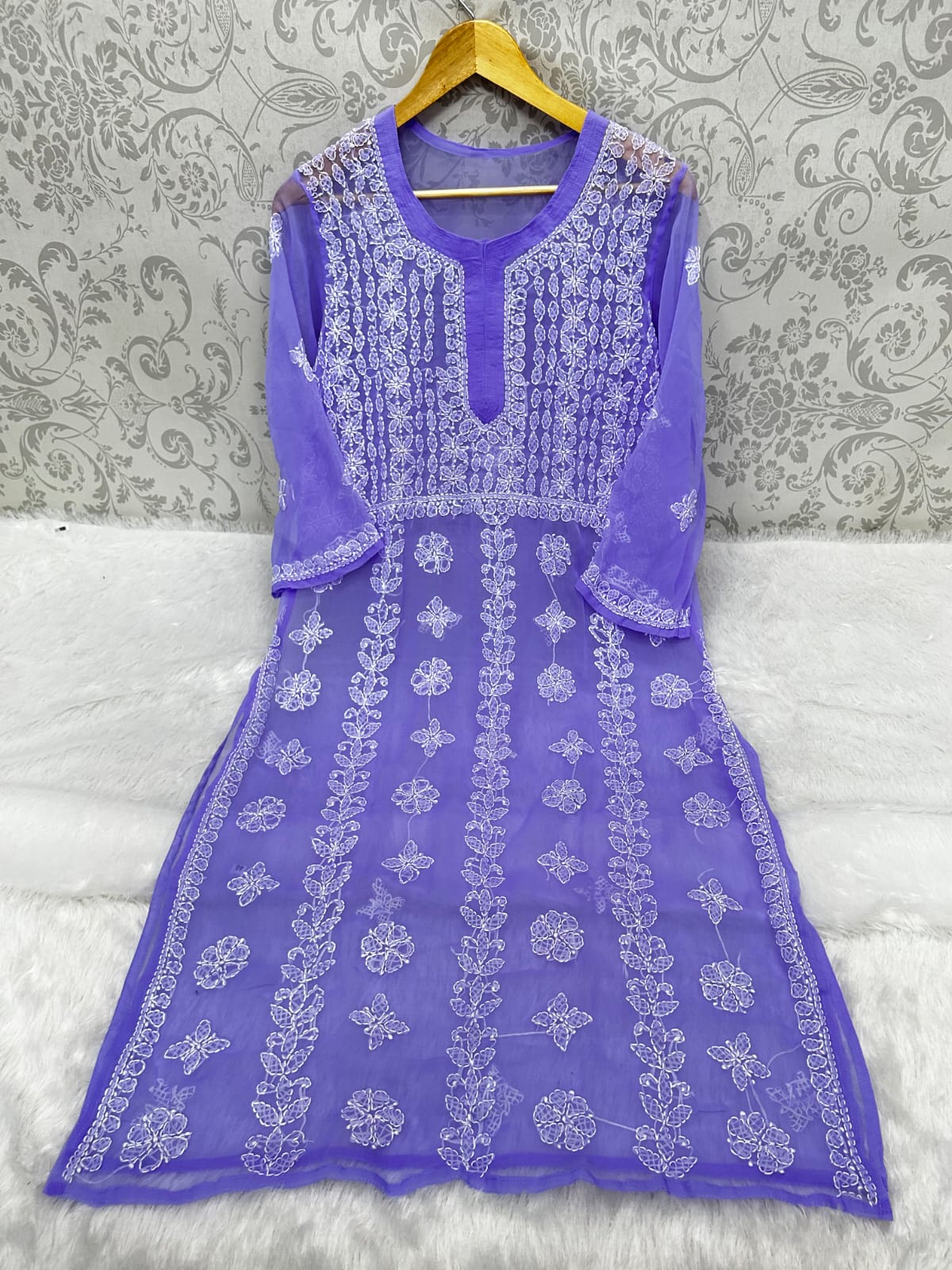 Yog Pattern Kurti