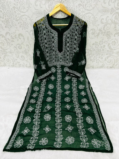 Yog Pattern Kurti