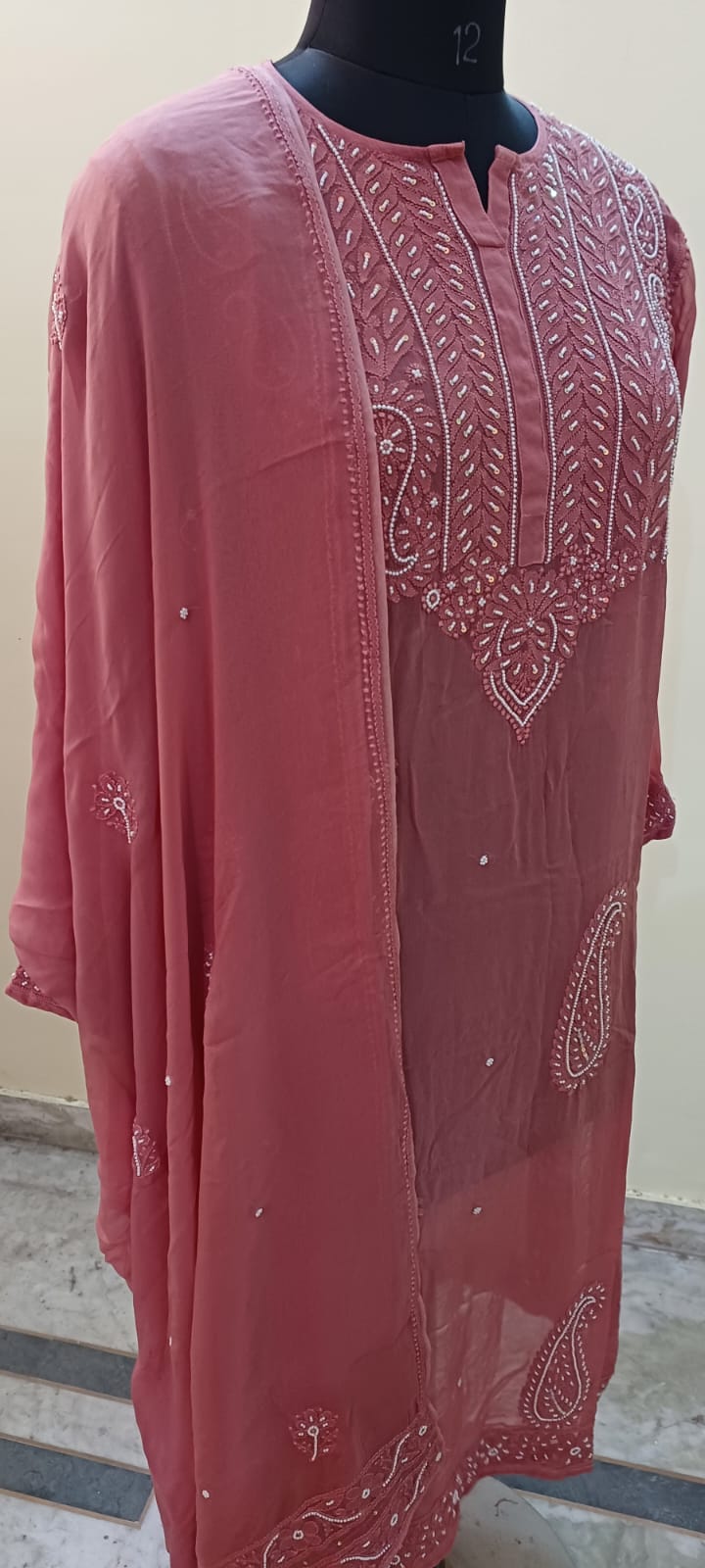 Viscose Kurti Dupatta Set