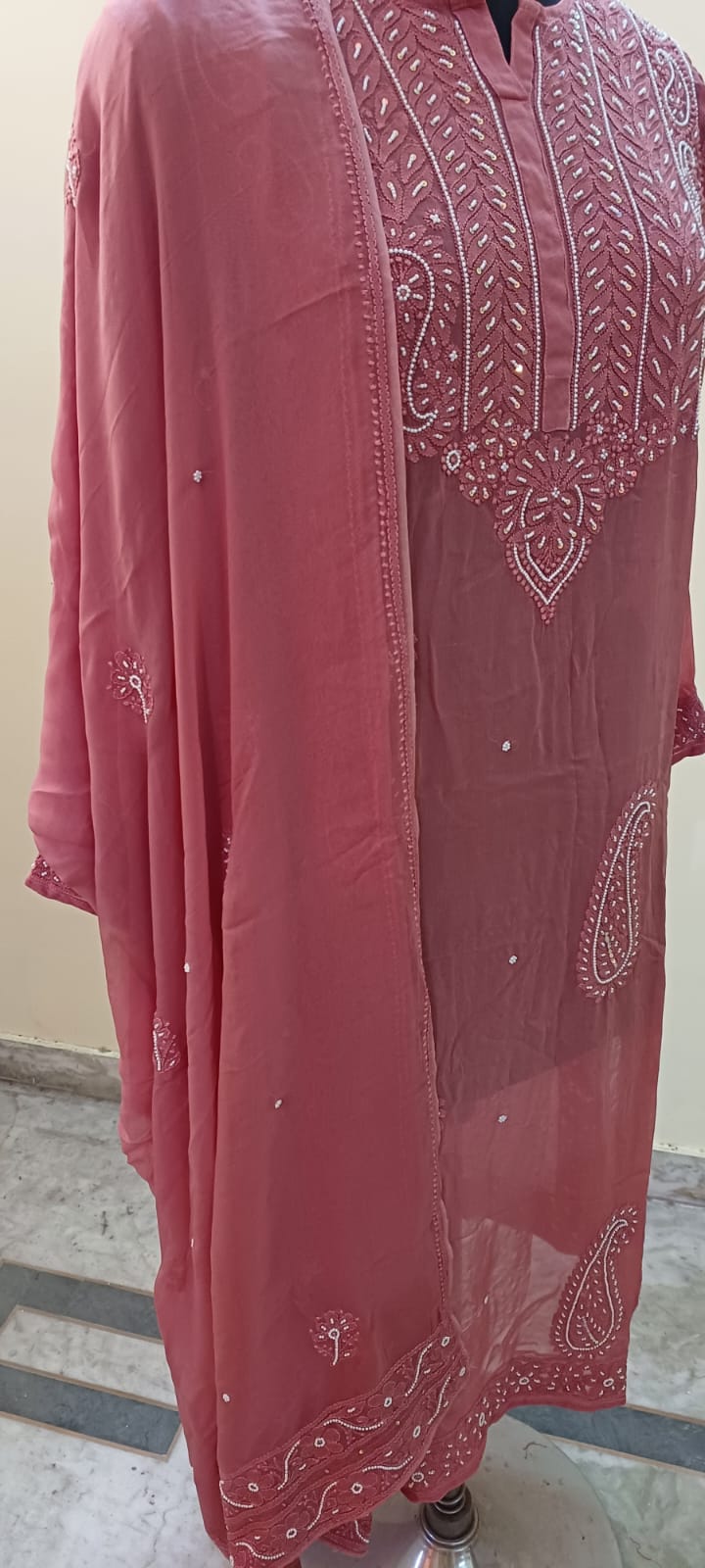 Viscose Kurti Dupatta Set