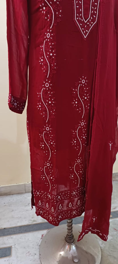 Viscose Kurti Dupatta Set