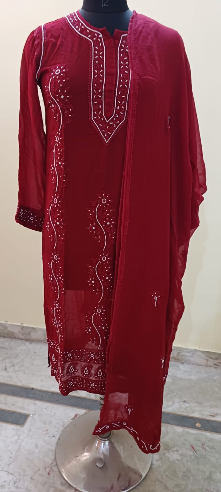 Viscose Kurti Dupatta Set