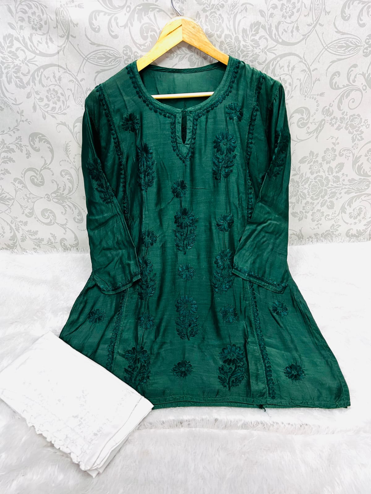 Muslin Kurti With Pant