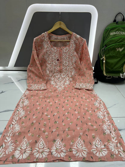 Mul Mul Cotton Kurti