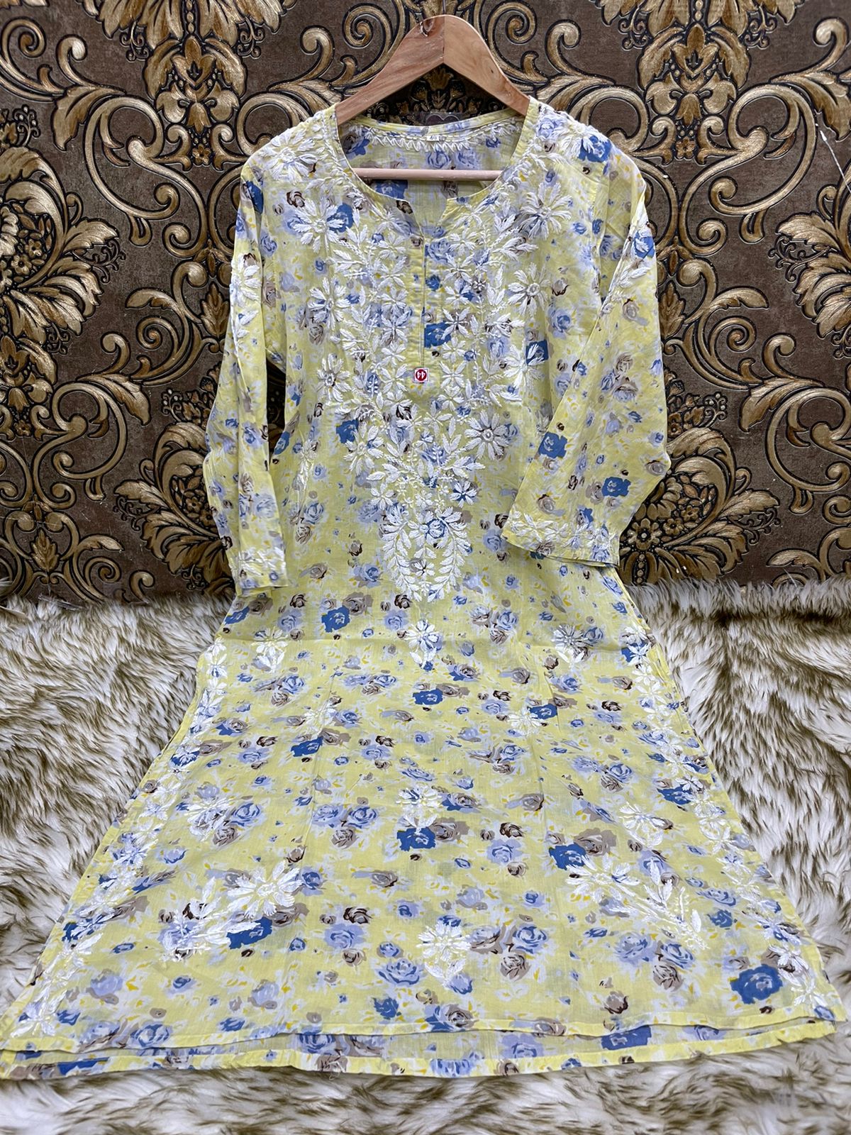 Mul Mul Printed Kurti