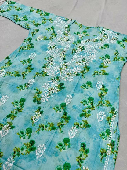 Plus Size Mul Mul Kurti