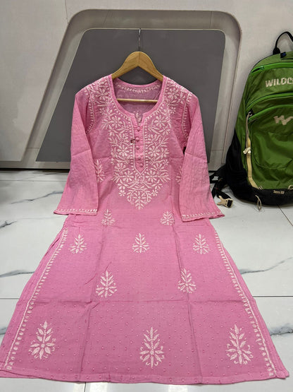 Dobby Ombre Cotton Kurti