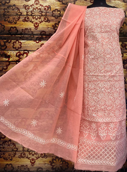 Tepchi Work Noori Kurti & Dupatta