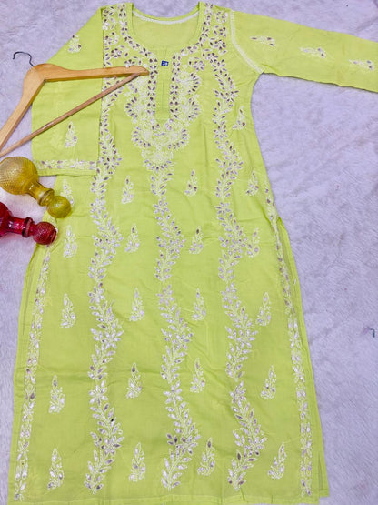 Cotton Bhakhiya Kurti