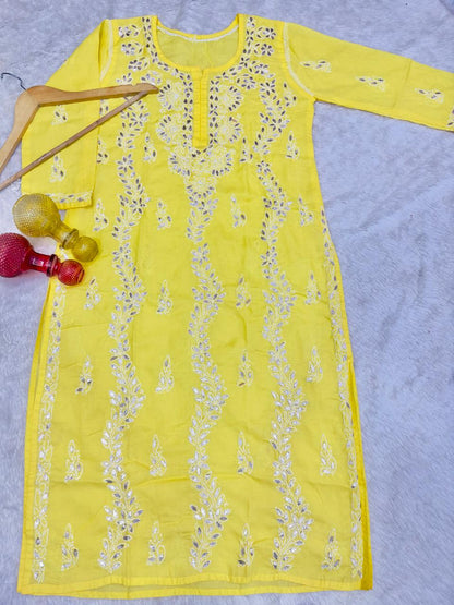 Cotton Bhakhiya Kurti