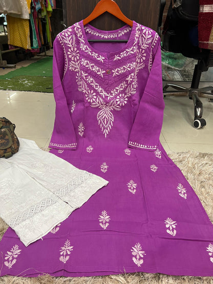 Cotton Kurti With Pant