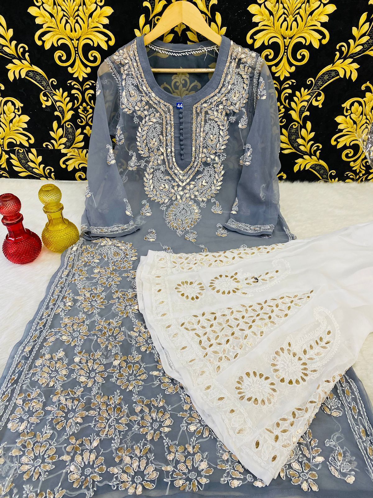 Georgette Kurti With Palazzo