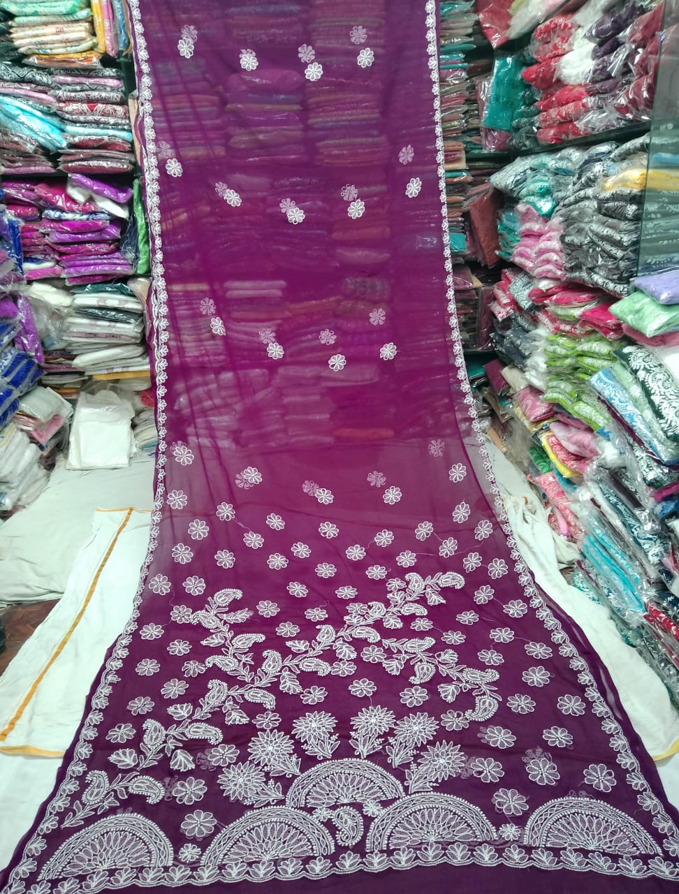 Georgette Saree