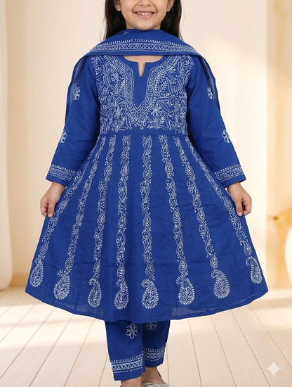 Girls Anarkali 3pc suit