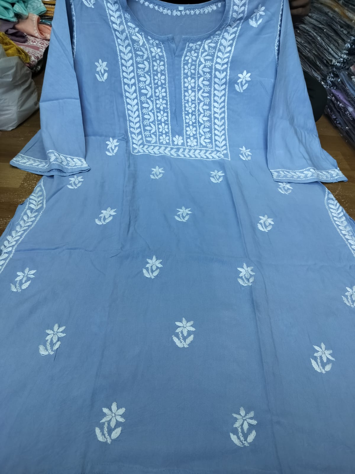 Plus size rayon kurta