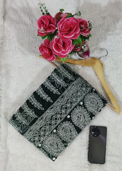 Georgette Jaal saree