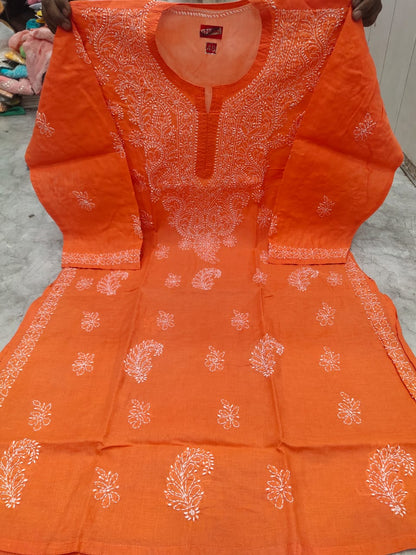 Plus size cotton kurta