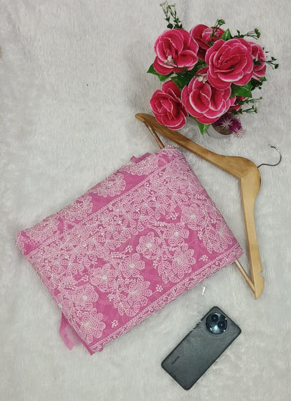 Georgette Jaal saree