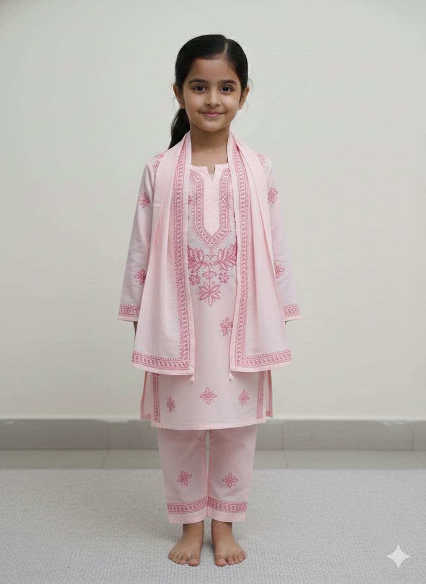 Girls salwar suit 3pc set
