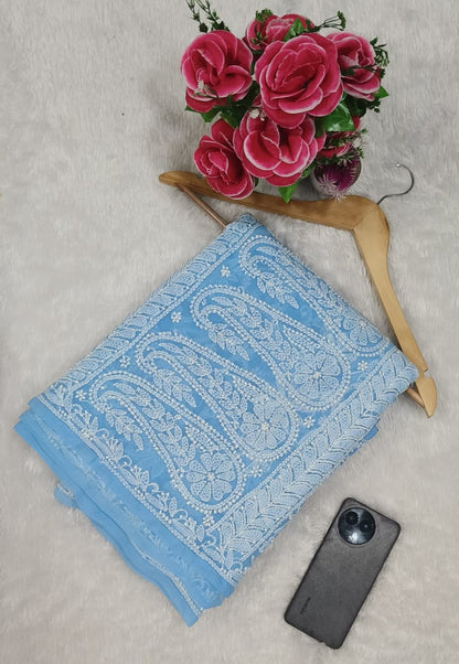 Georgette Jaal saree