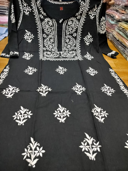 Plus size rayon kurta