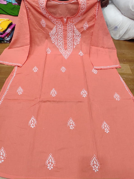 Plus size cotton kurta