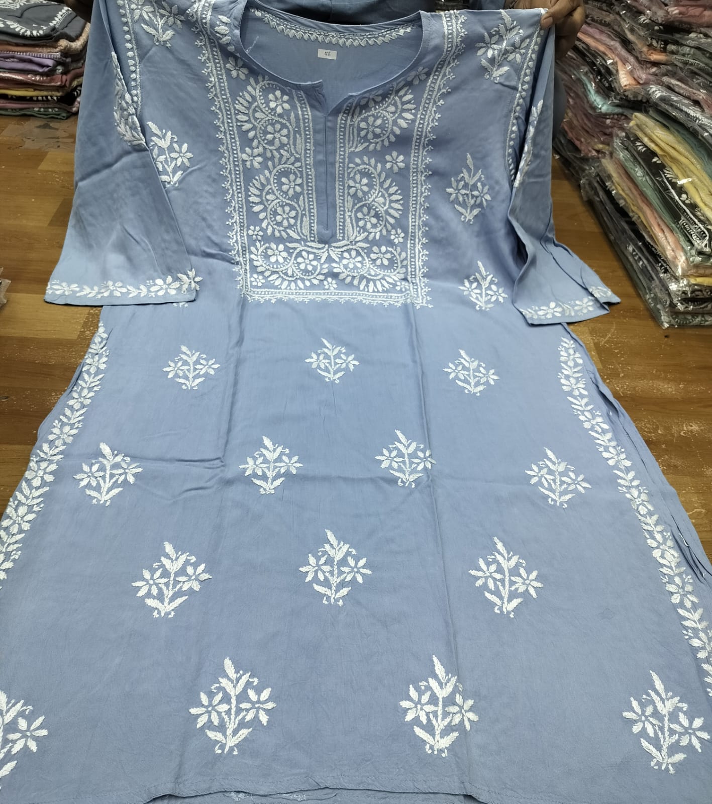 Plus size rayon kurta