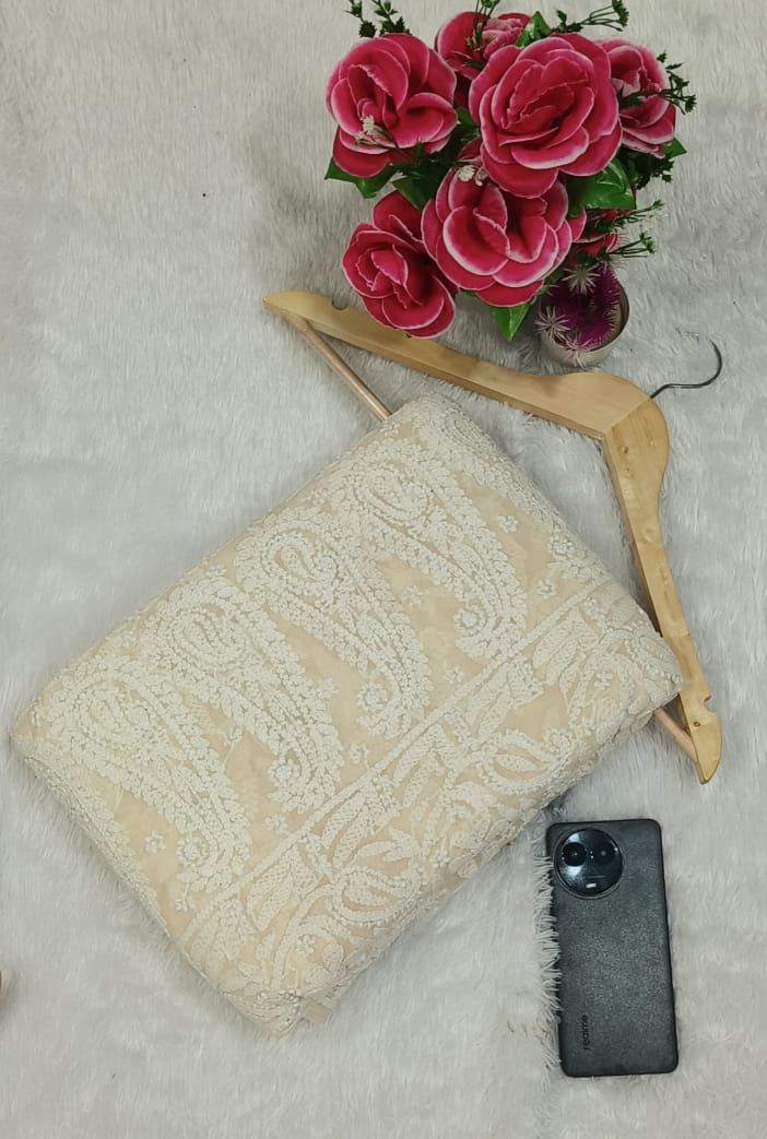 Georgette Jaal saree