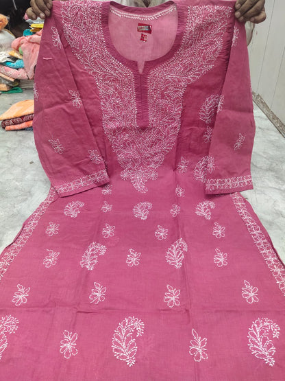 Plus size cotton kurta