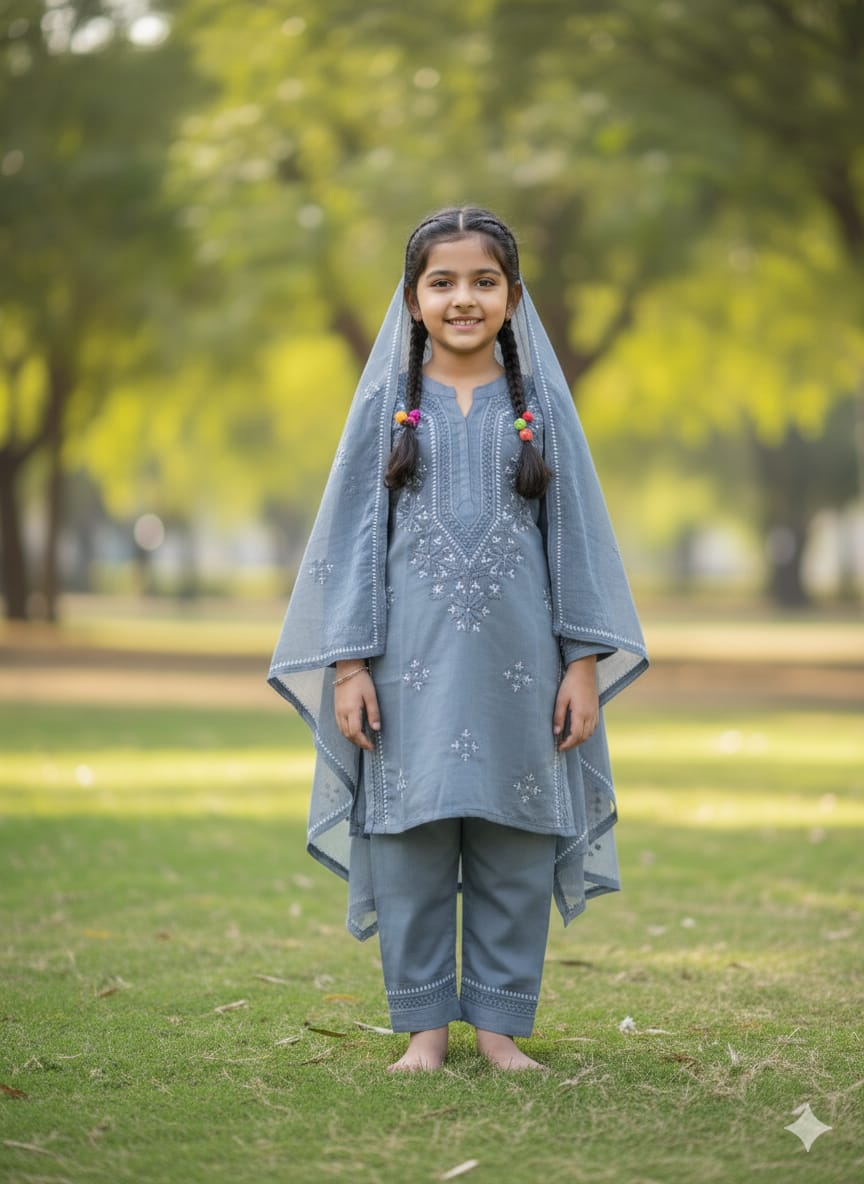 Girls salwar suit 3pc set