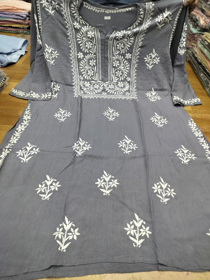 Plus size rayon kurta