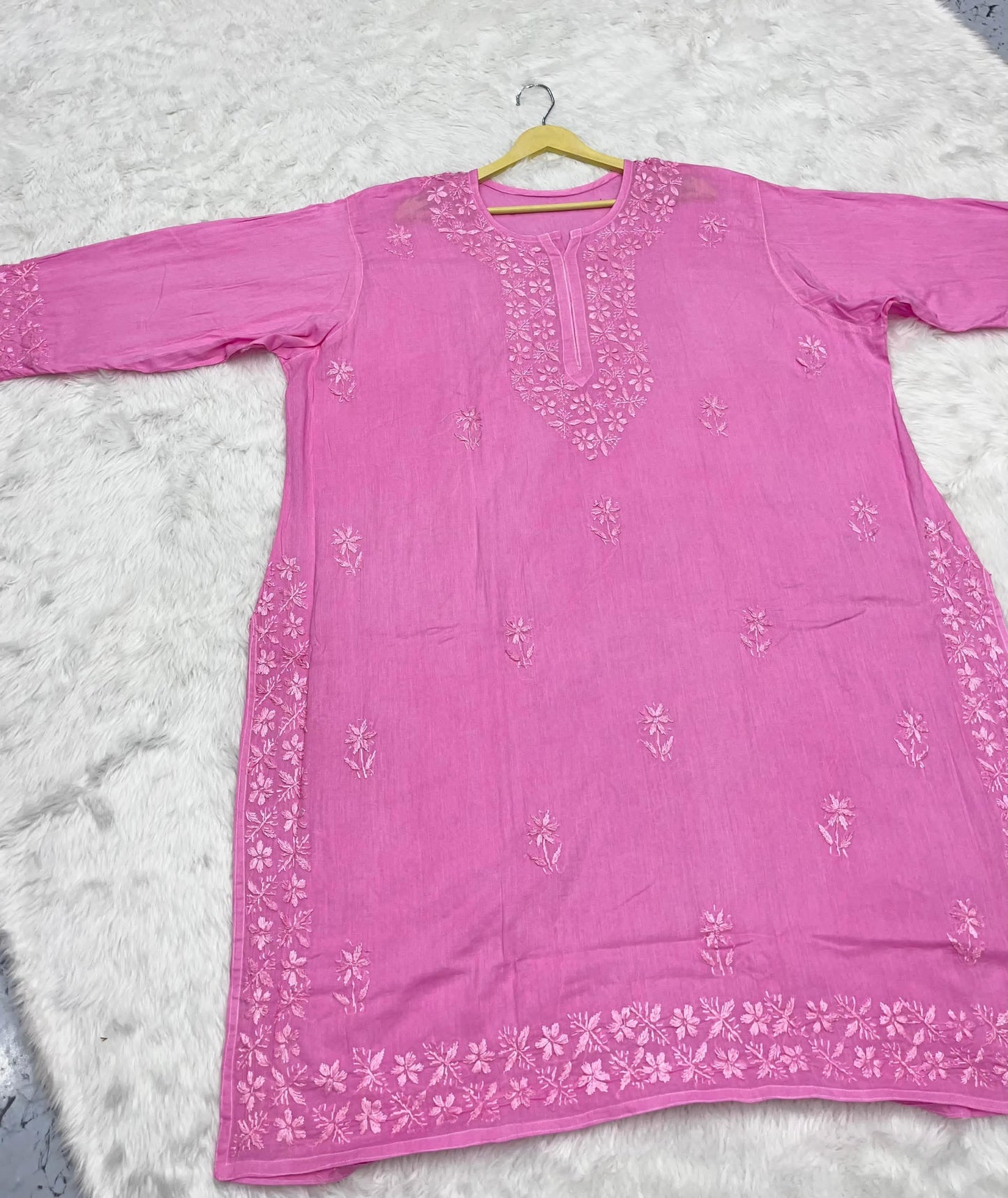 Plus size cotton kurta