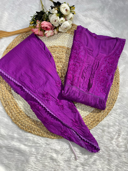 Mal cotton cord set with Tulip pant 2pc set