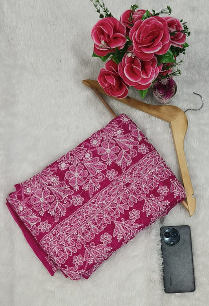 Georgette Jaal saree