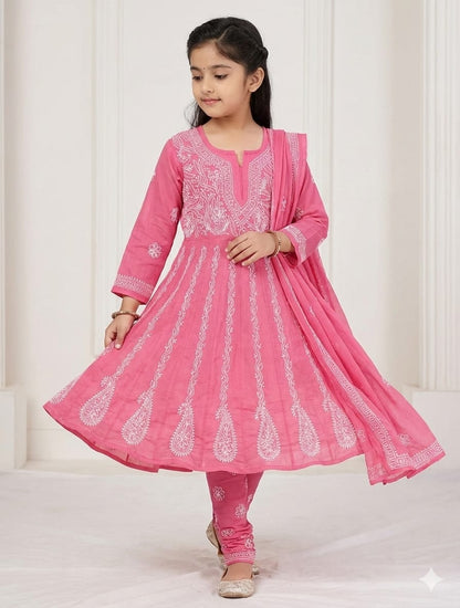 Girls Anarkali 3pc suit