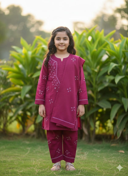 Girls salwar suit 3pc set