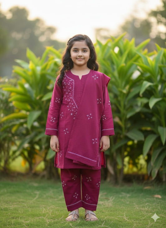 Girls salwar suit 3pc set
