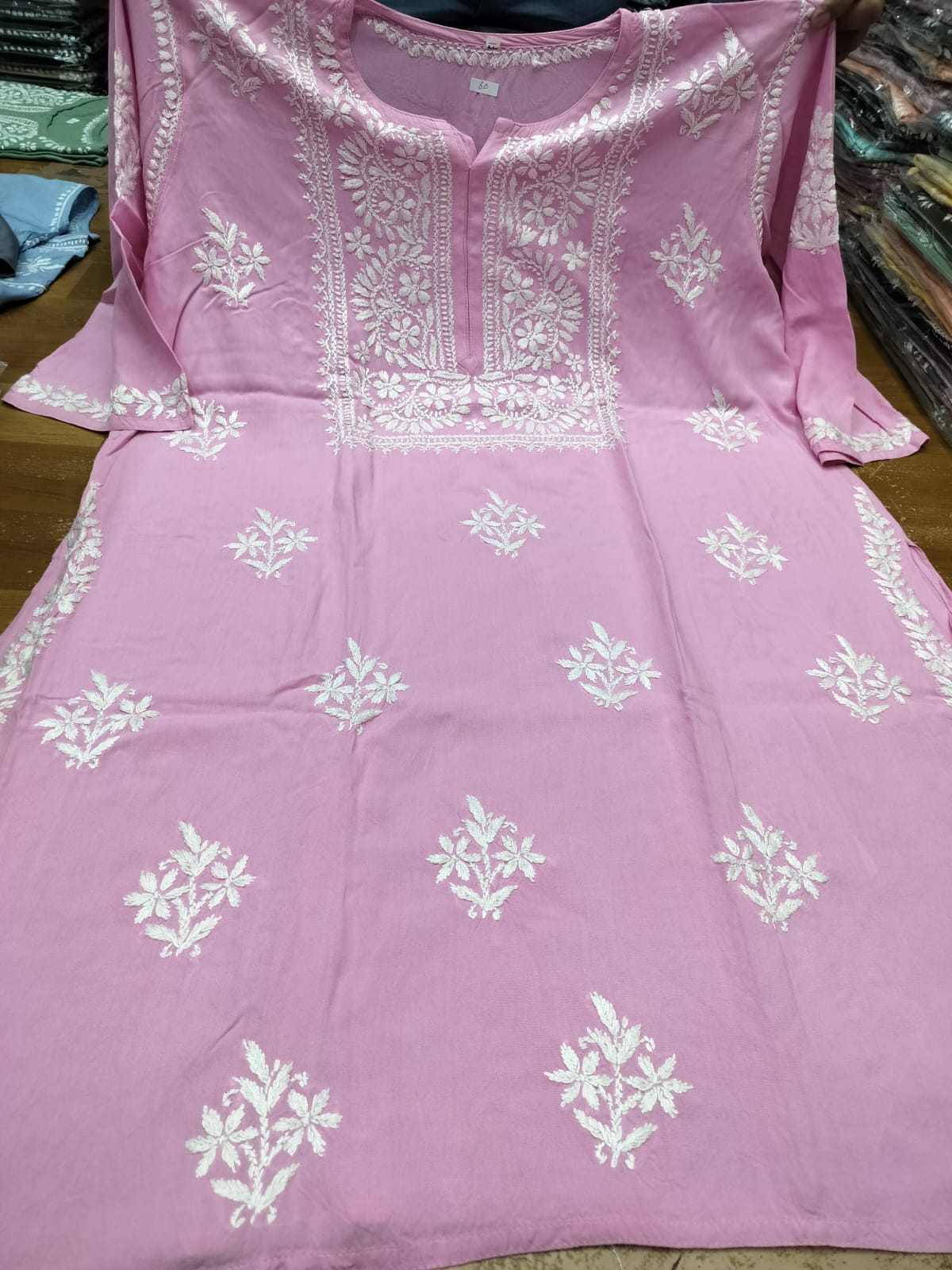 Plus size rayon kurta