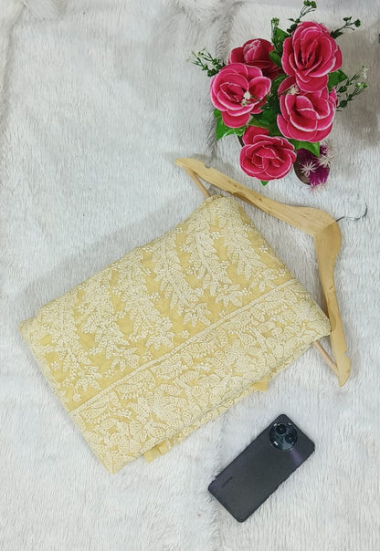 Georgette Jaal saree