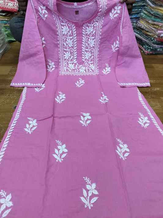 Plus size cotton kurta