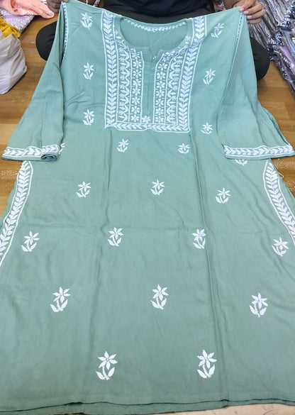 Plus size rayon kurta