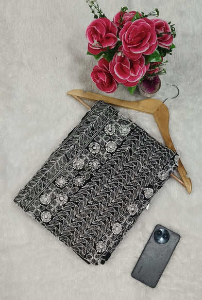 Georgette Jaal saree