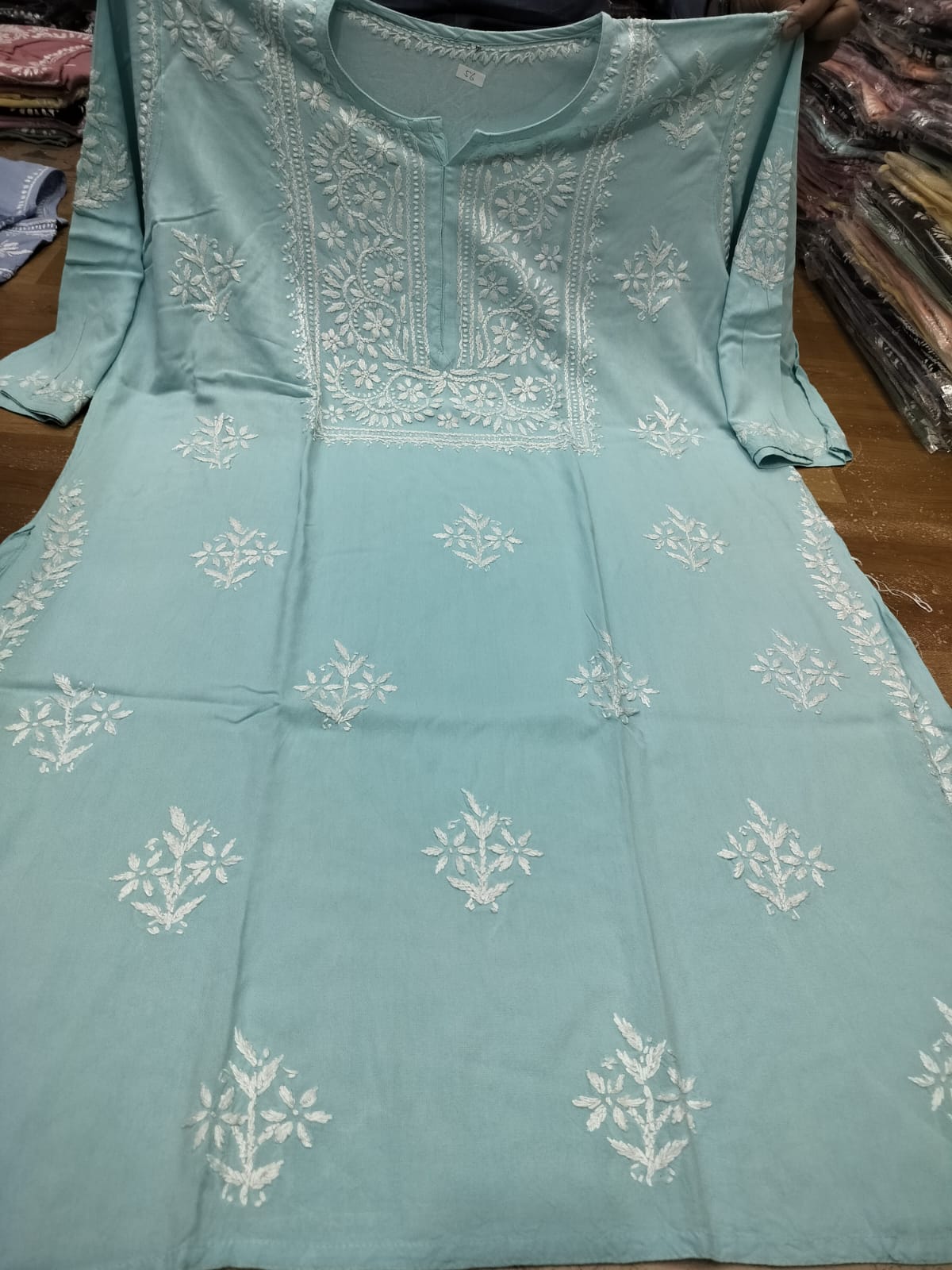 Plus size rayon kurta