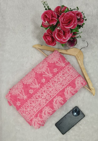Georgette Jaal saree