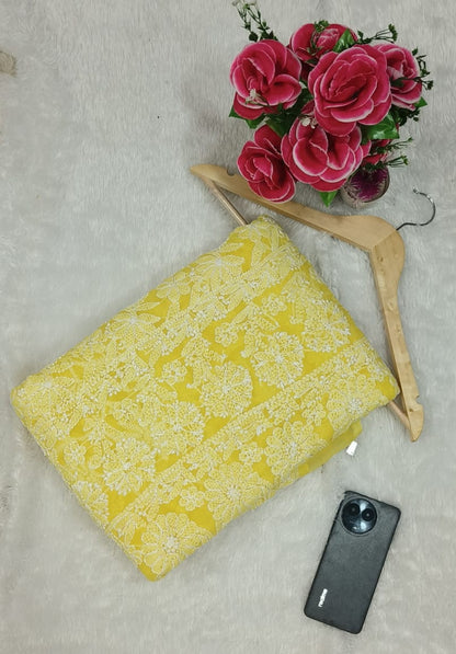 Georgette Jaal saree