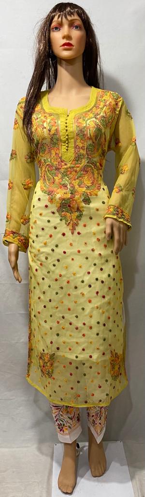 Multy Keel Kurti With Pant