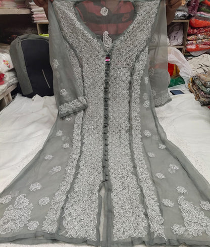 Chiffon A-line Kurta