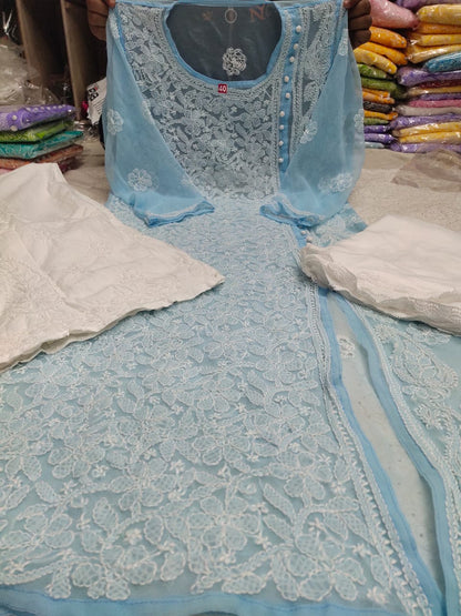Chiffon Side Button 3pc Set