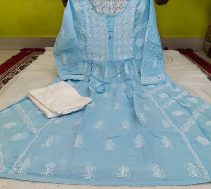 Cotton Gown 2pc Set