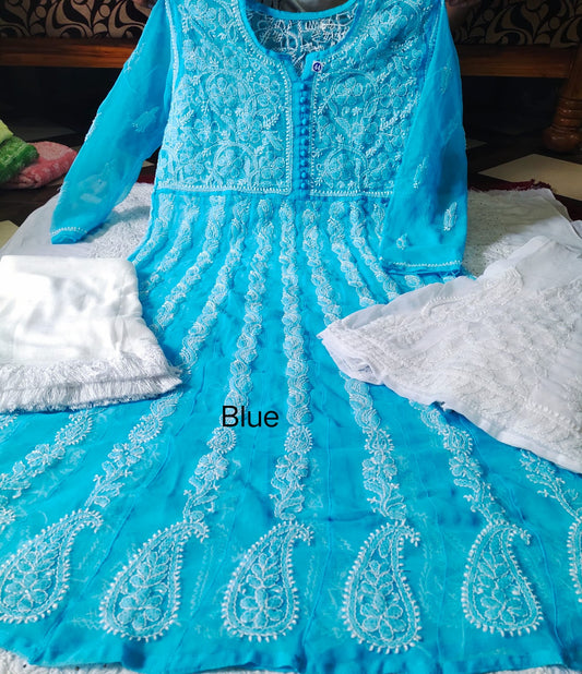 Yog Anarkali 3pc Set